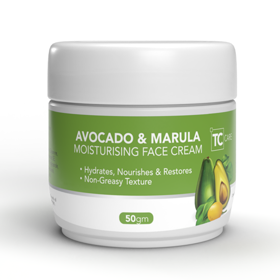 Avocado & Marula Moisturising Face Cream - 50ml
