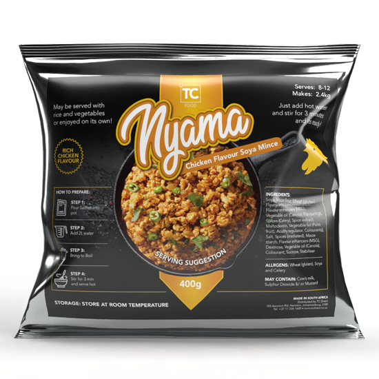 Nyama Chicken Flavoured Soya Mince - 400g