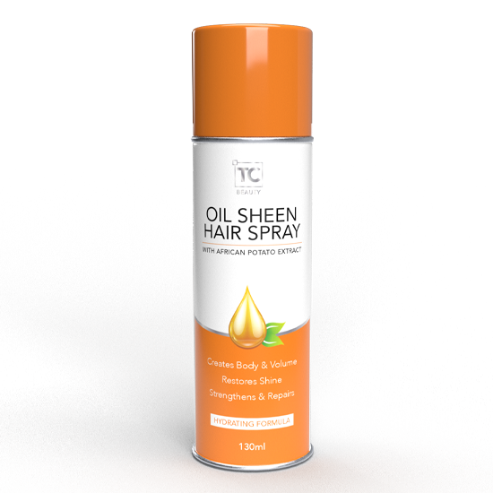African Potato Oil Sheen Hair Spray - 130ml