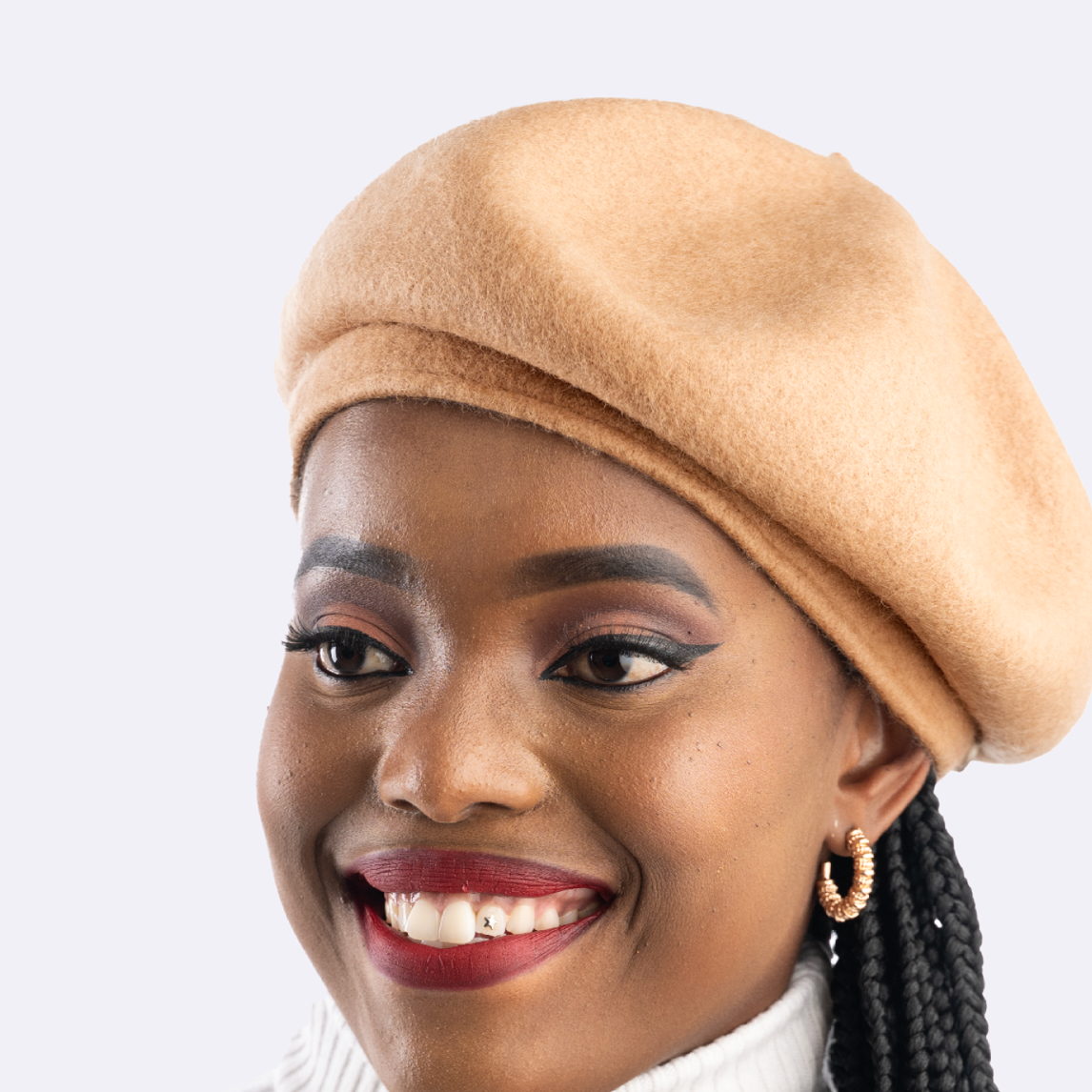 Luna Beige Beret