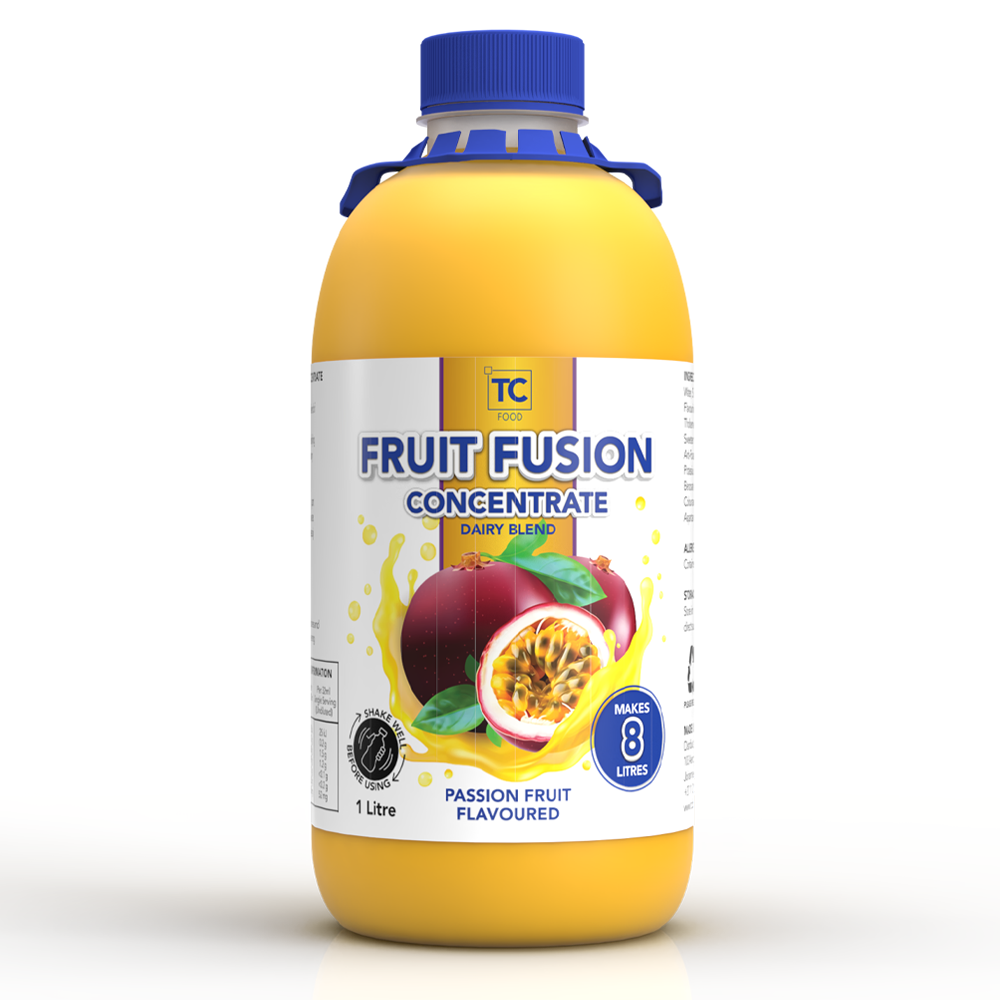Fruit Fusion Concentrate - Passion Fruit - 1Lt