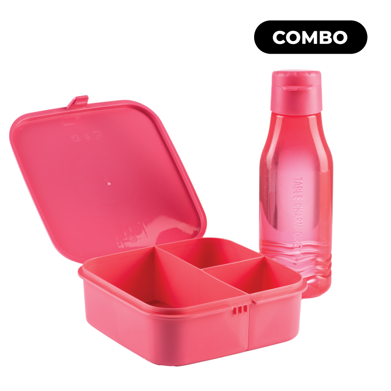 Kid's Lunch Set - Candy Pink