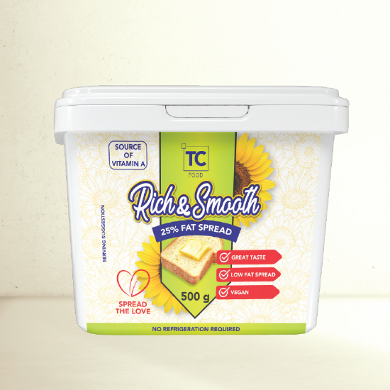 Rich & Smooth 25% Fat Spread - 500g