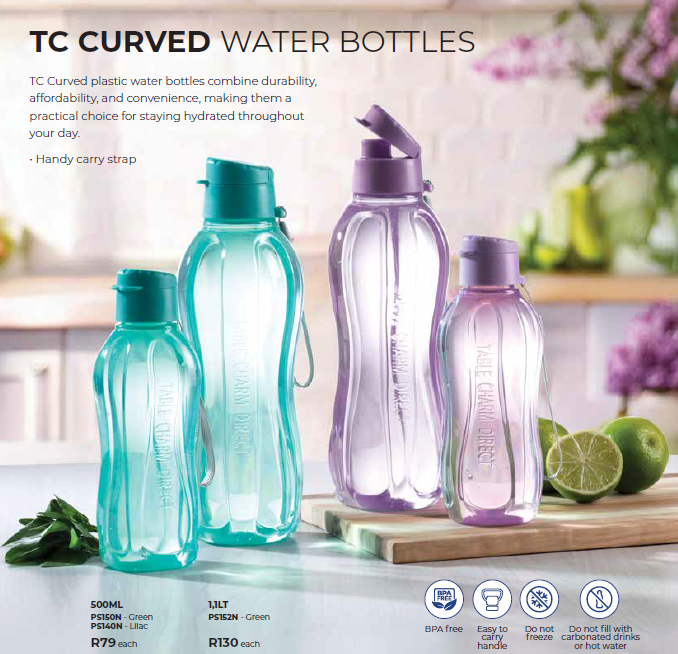 Curved Water Bottle