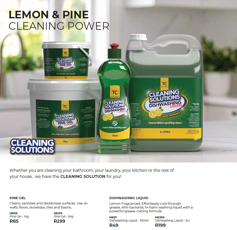 LEMON & PINE CLEANING POWER