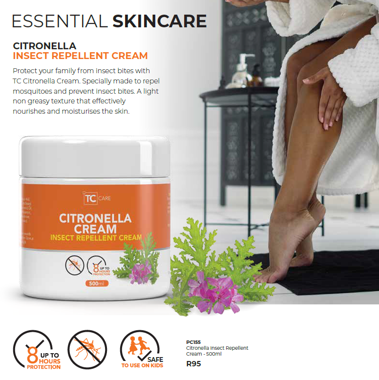 Citronella Insect Repellent Cream - 500ml