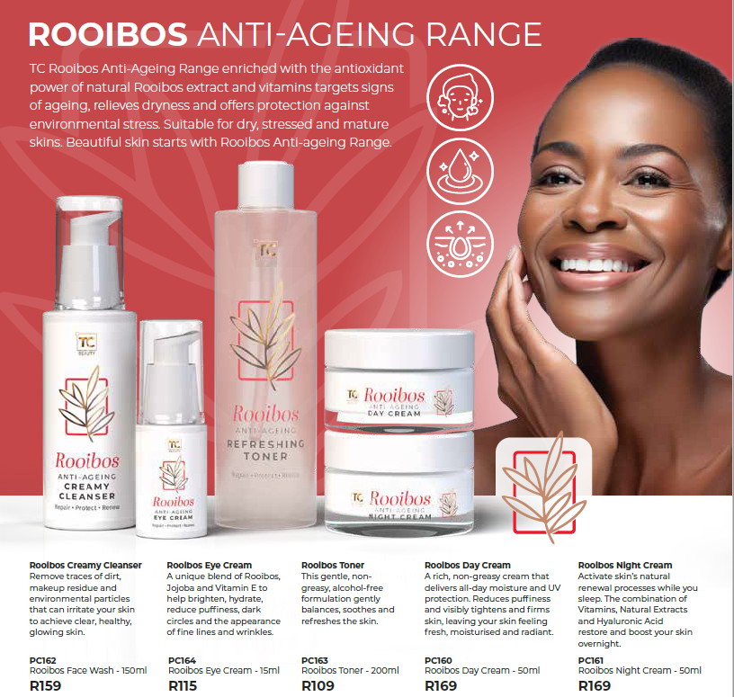 ROOIBOS ANTI-AGEING RANGE