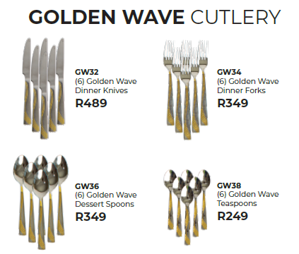 Golden Wave Cutlery