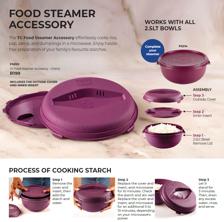 TC Food Steamer Accessory