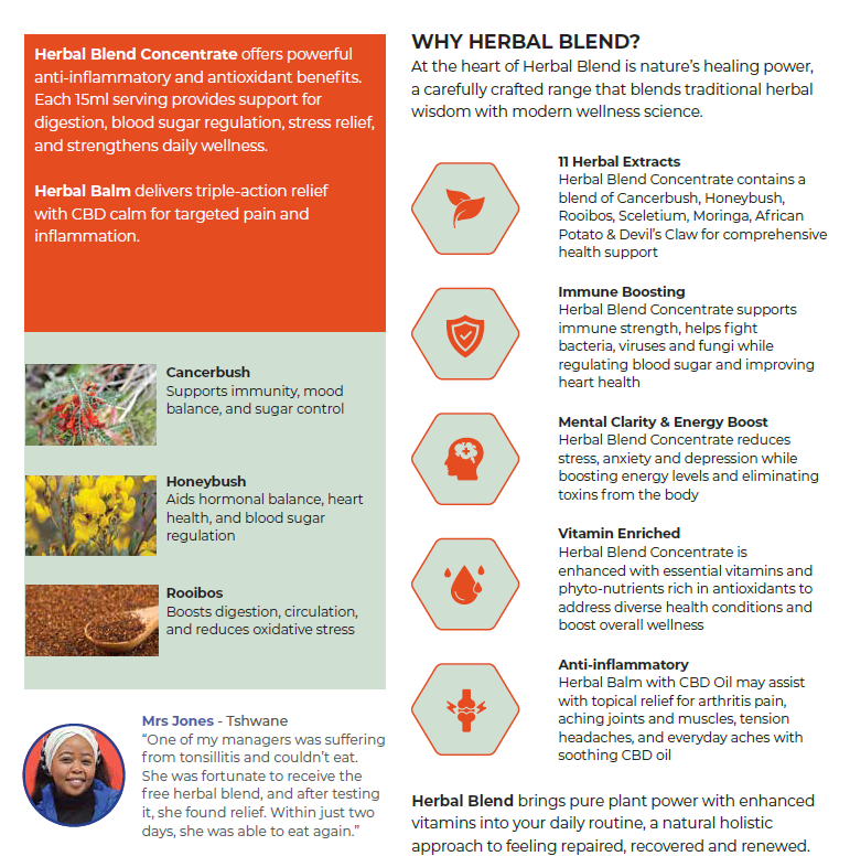 HERBAL BLEND PRODUCTS