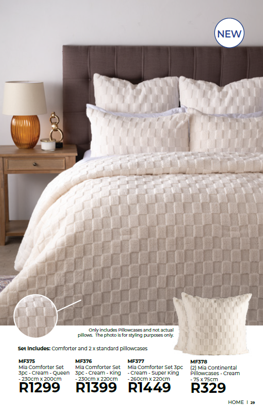 MIA COMFORTER