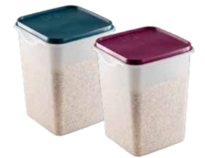 TC Easy Store Square With Lid 6Lt