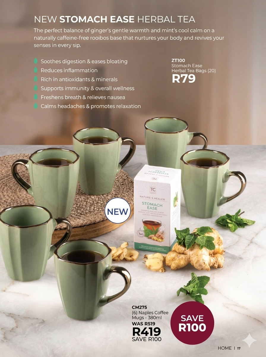 CM275 (6) Naples Coffee Mugs - 380ml