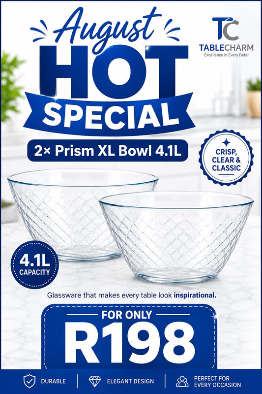 August Hot Special: 2x Prism XL Bowl 4.1L