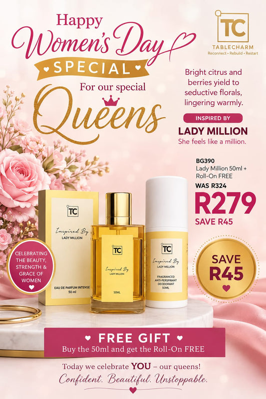 Women's Day Special: Lady Million 50ml + Roll-On Free