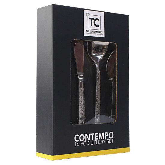 16pc Contempo Cutlery Set
