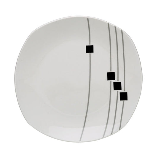 (6) Domino Bread Plates - 19cm