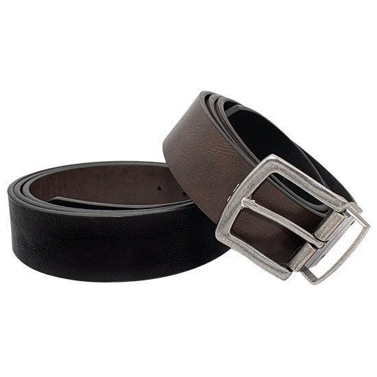 John Men's Reversible Belt: Size XXL