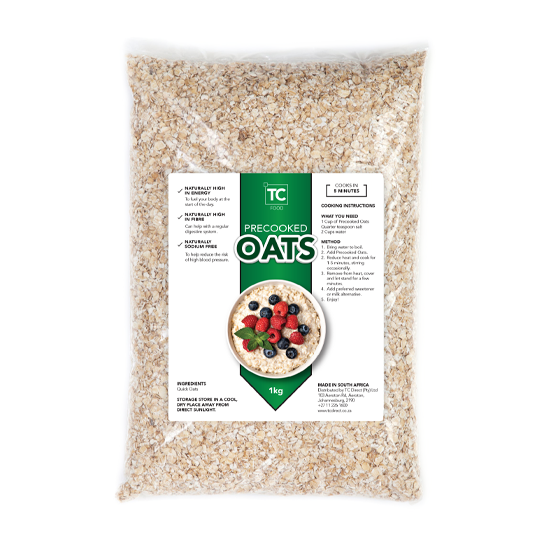 Pre Cooked Oats - 1kg
