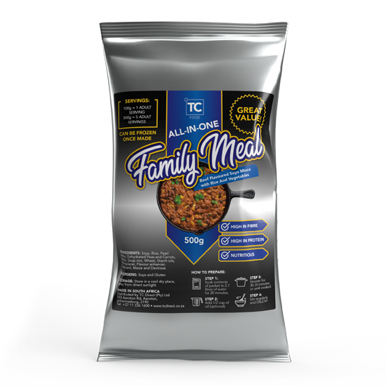 All In One Family Meal Beef - 500g