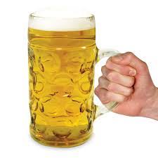 (2) Crystalite Giant Beer Mugs 650ml