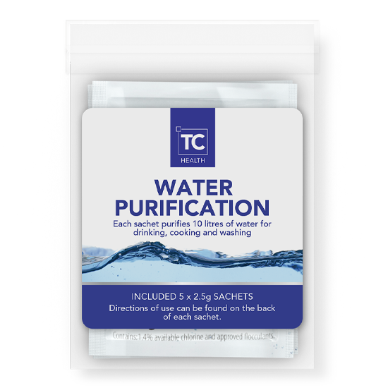 Water Purification sachets (5 x 2.5g)