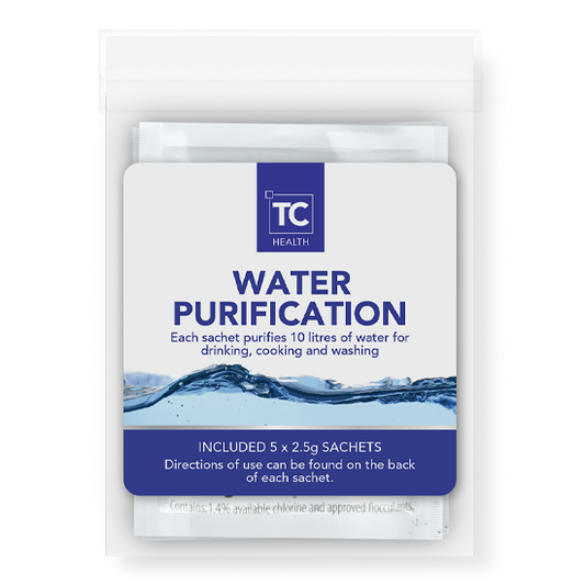 Water Purification sachets (5 x 2.5g)