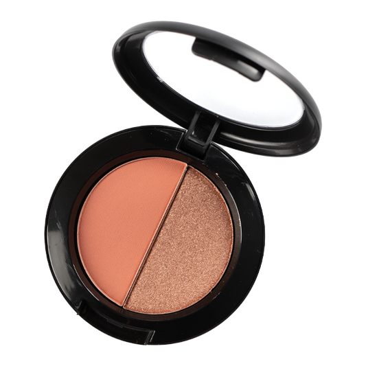 Blusher & Highlighter Duo - Peach Bloom - 5g