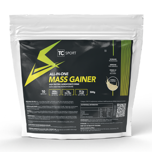 All in One Mass Gainer - Vanilla - 500g
