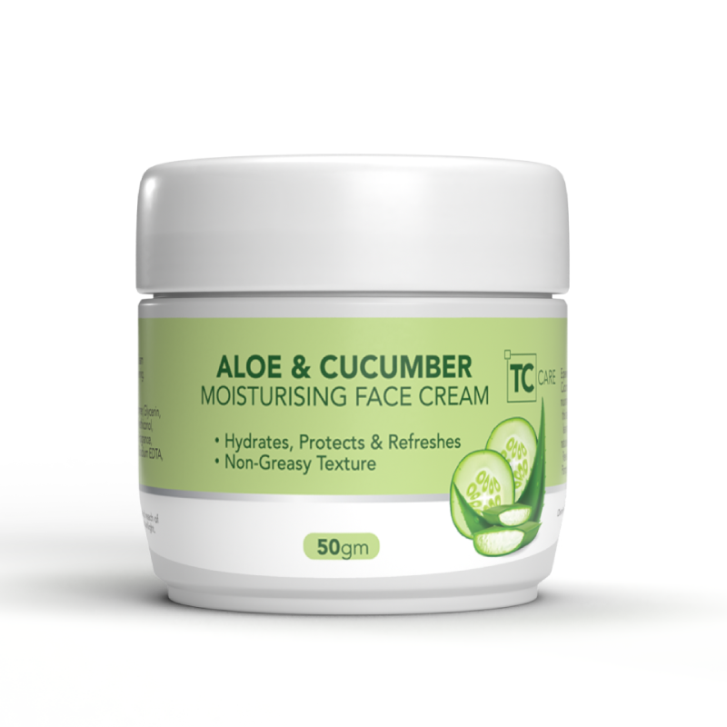 Aloe & Cucumber Moisturising Face Cream - 50ml