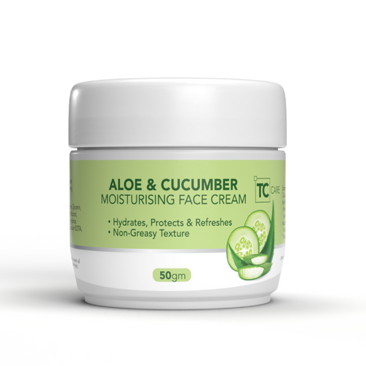 Aloe & Cucumber Moisturising Face Cream - 50ml