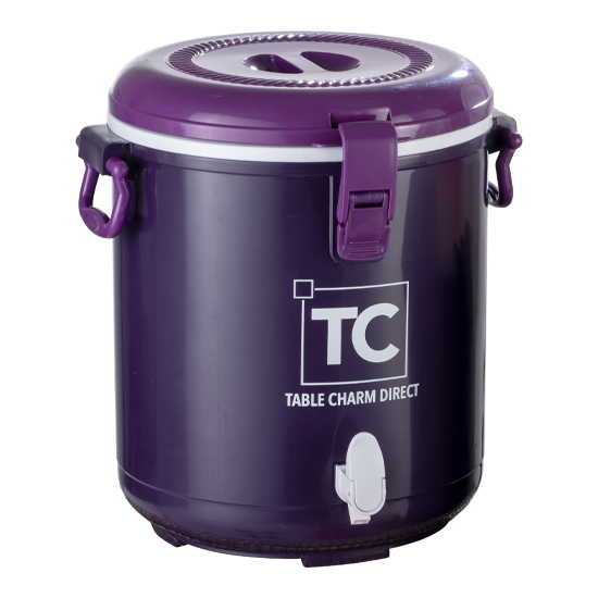 Food Warmer/Cooler Dispenser - Purple - 20Lt