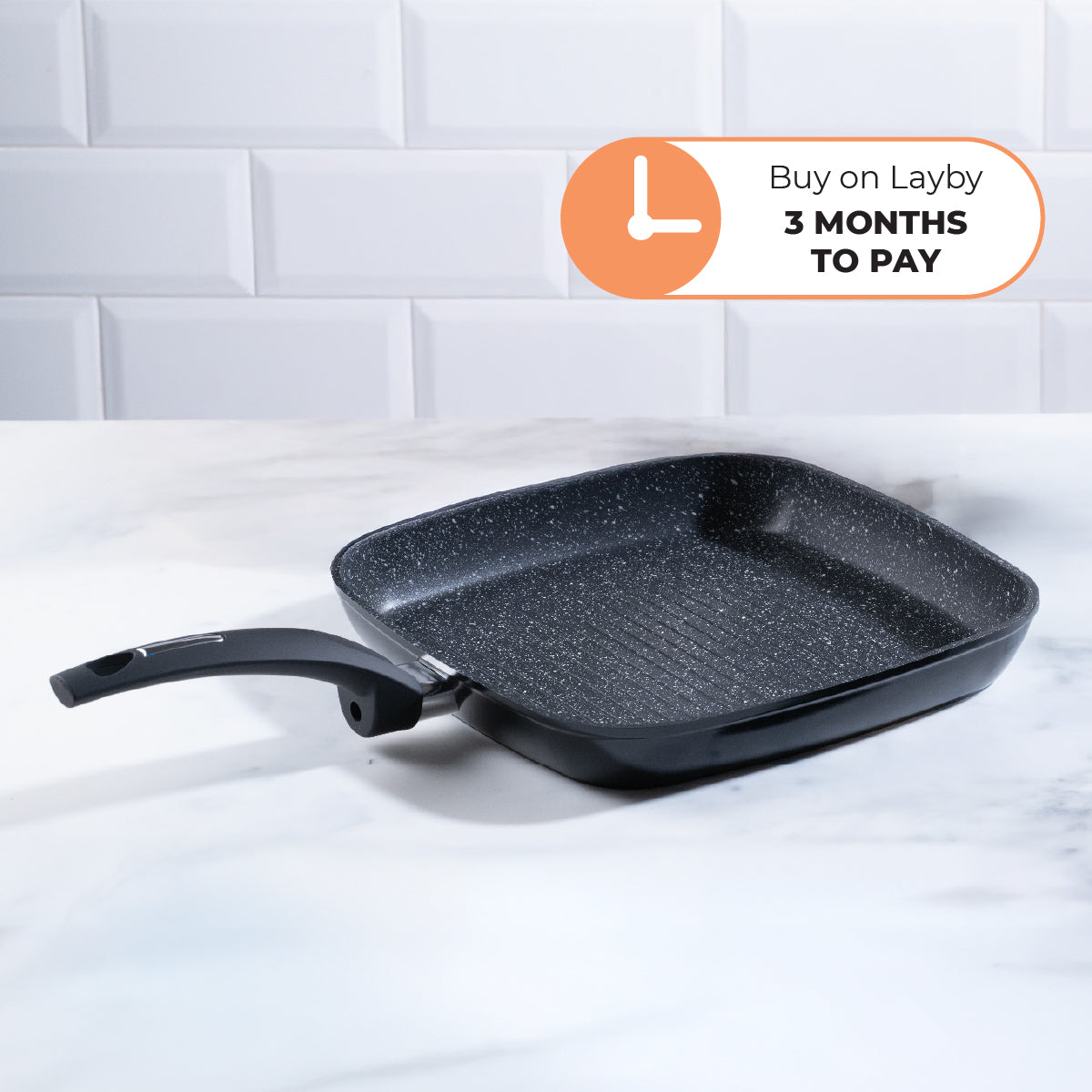 28cm Forged Aluminium Grill Pan