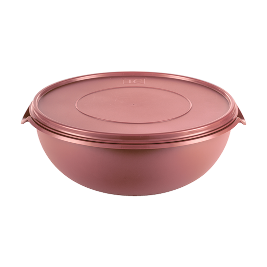 Bowl With Lid 10Lt Coral