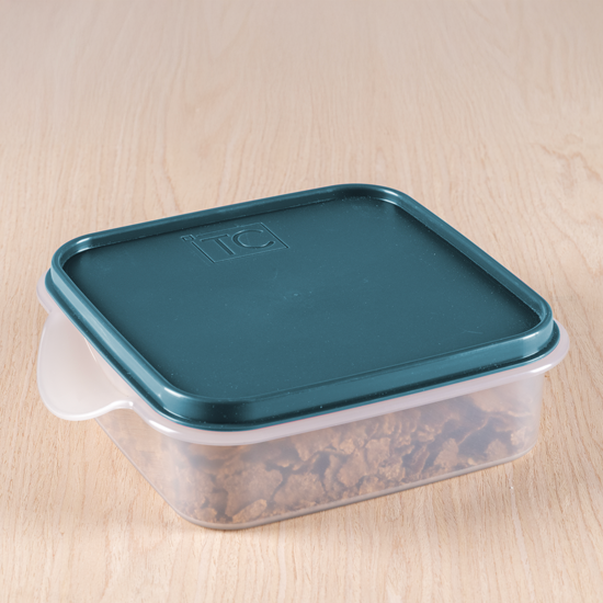 Easy Store Square With Lid 1.5Lt - Teal