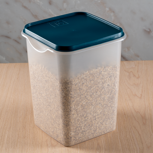 Easy Store Square With Lid 6Lt - Teal
