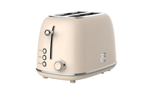 2 Slice Toaster - Cream