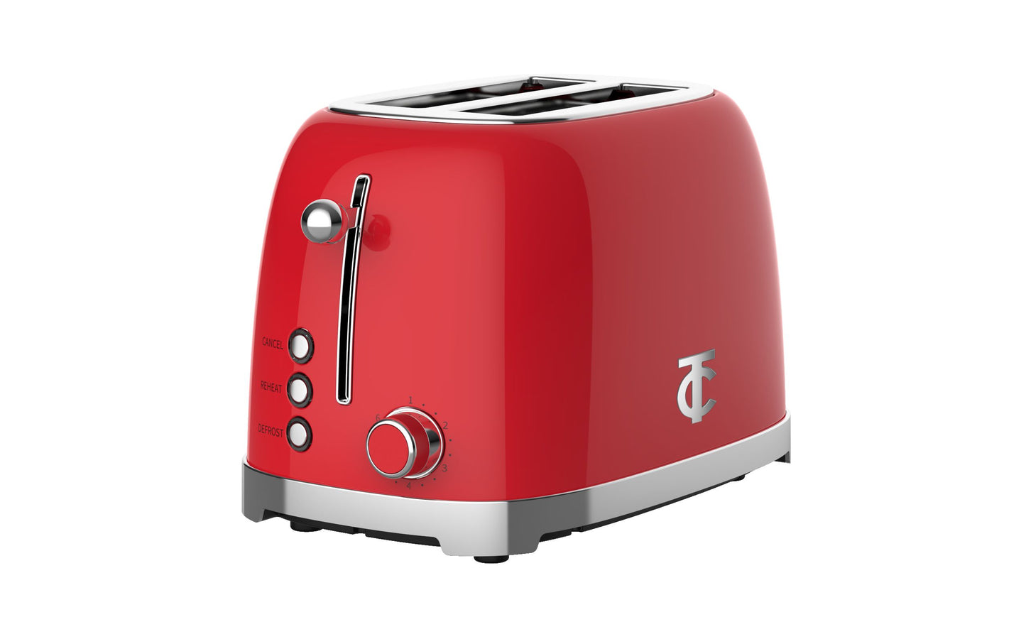 2 Slice Toaster - Red