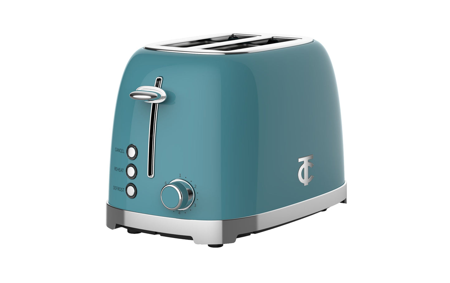2 Slice Toaster - Teal