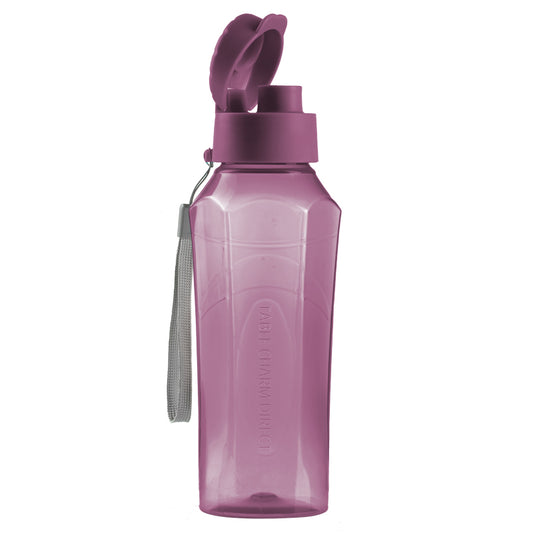Hexagon Water Bottle 500ml - Cherry