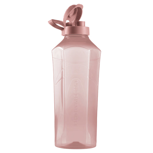 Hexagon Water Bottle 2Lt - Coral