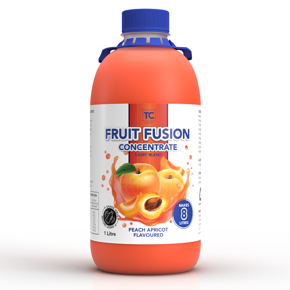 Fruit Fusion Concentrate - Peach Apricot - 1Lt