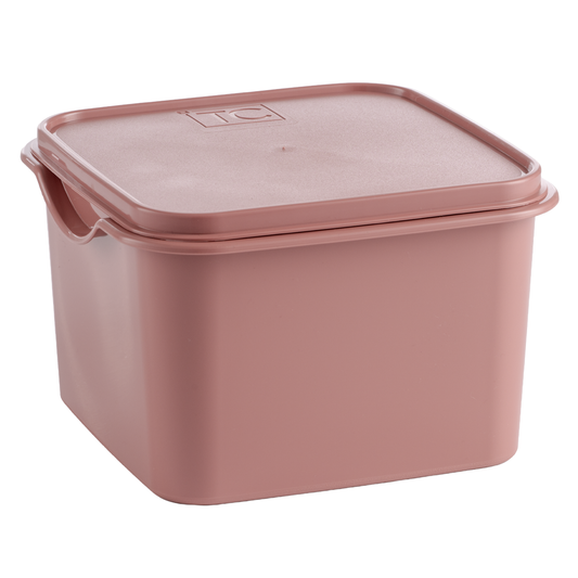 Square Food Storage 3Lt - Coral