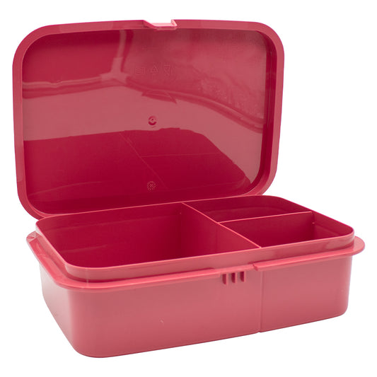 Lunch Box with Divider 1.2Lt - Rose