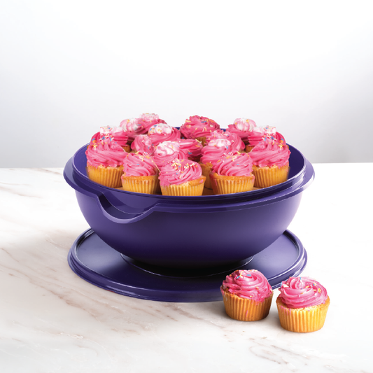 Bowl With Lid 10Lt - Purple