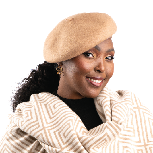 Luna Beige Beret