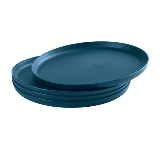 (4) Imbizo Dinner Plates 27cm - Teal