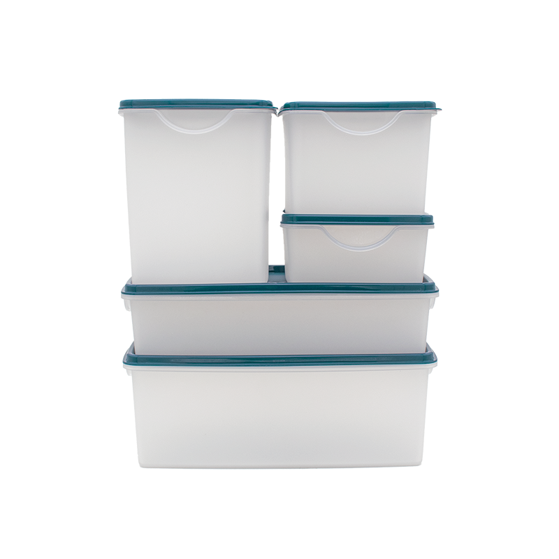 5pc Fridge Storage Set - Teal