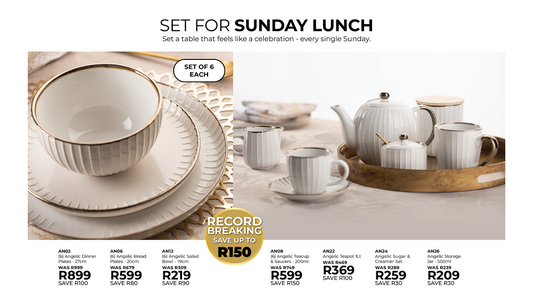 ANGELIC DINNERWARE