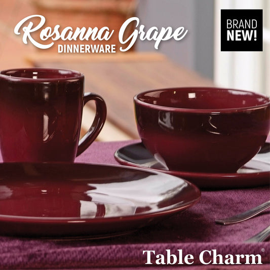 Rosanna Grape Dinnerware